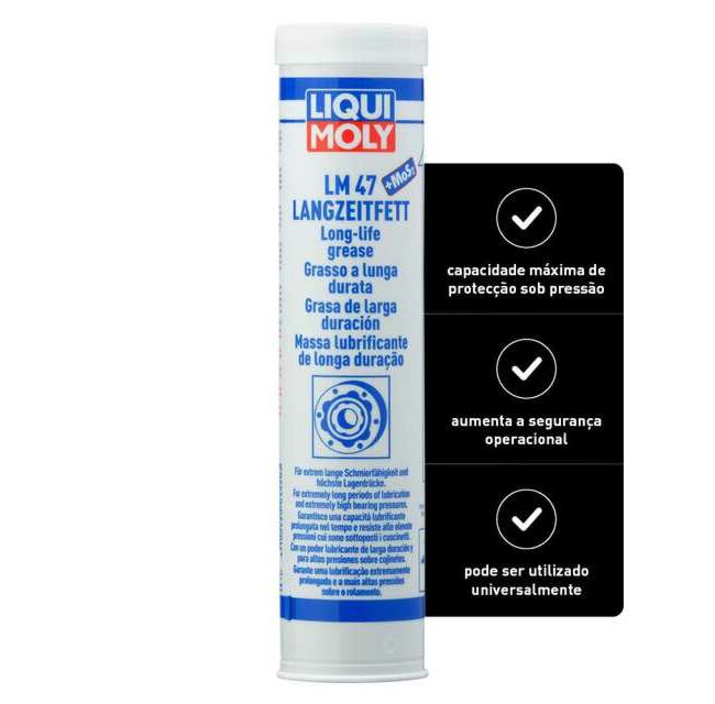 LM 47 Long-Life Grease + MoS2