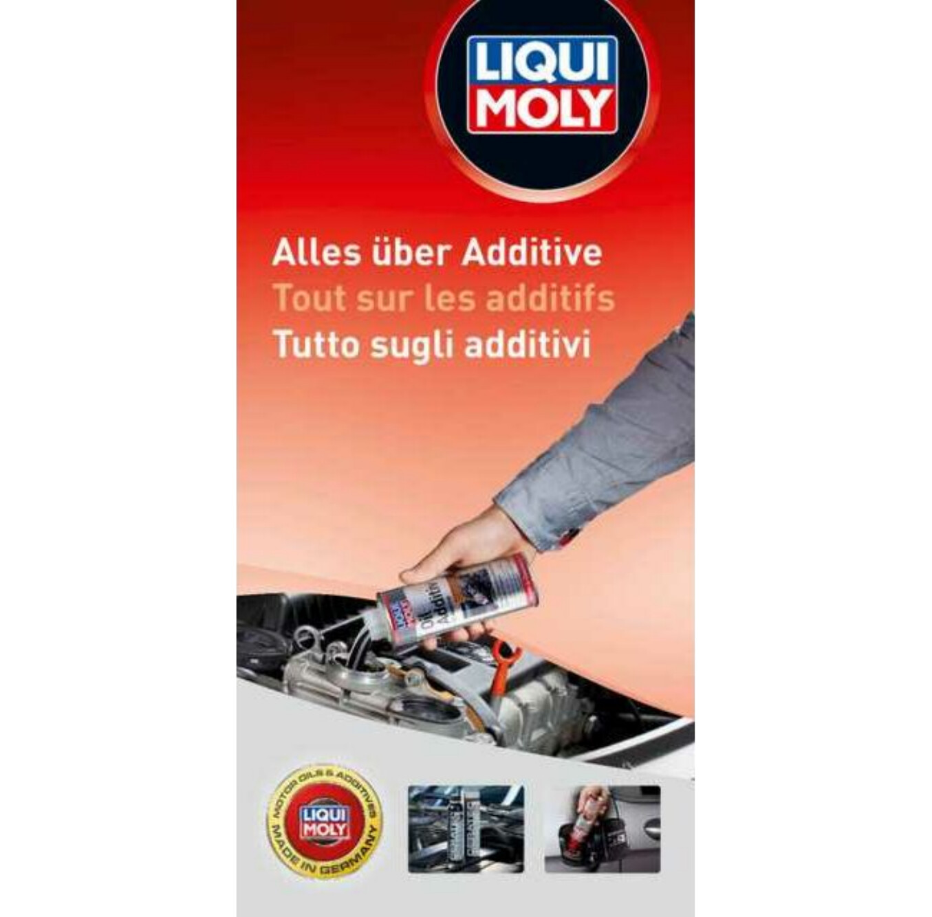 Dépliant pour consommateurs additifs