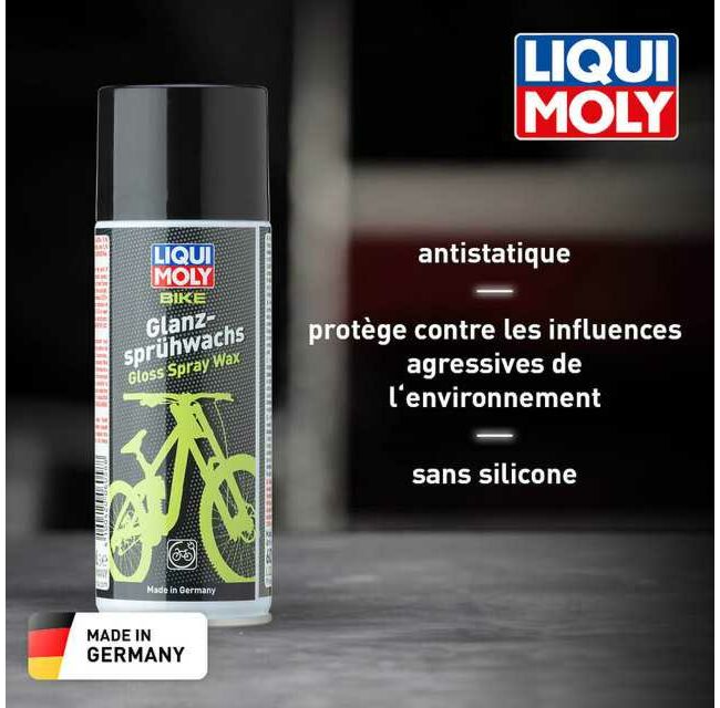 Bike Cire lustrante en bombe pour vélo