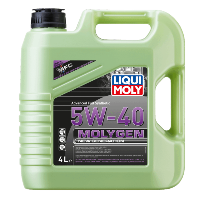 Molygen New Generation 5W-40 