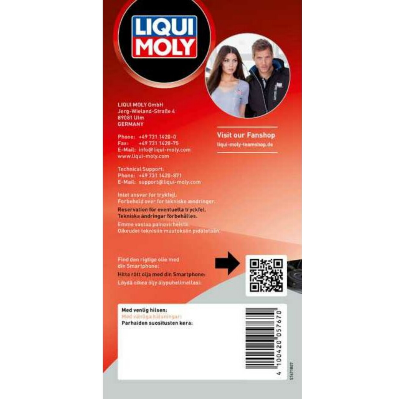 Forbrugerbrochure Additiver