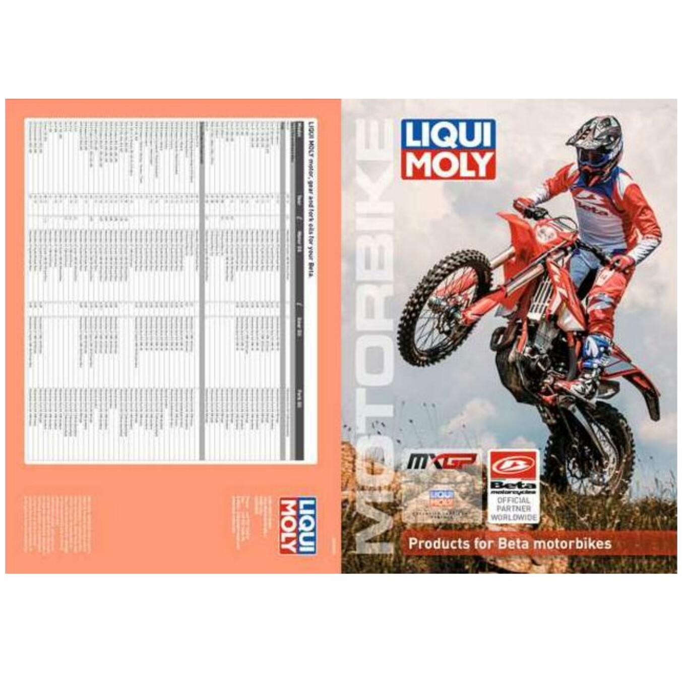 Brochure Products for Motorbike/Beta