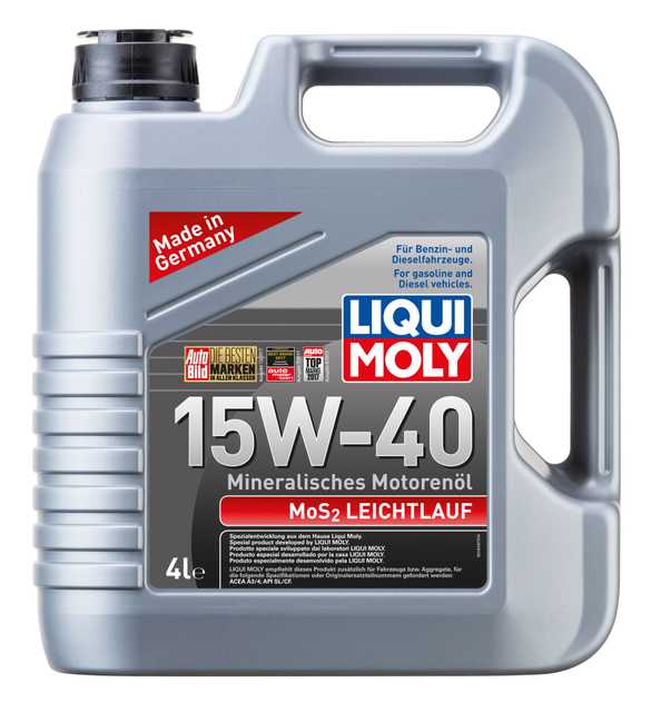 MoS2 Leichtlauf 15W-40