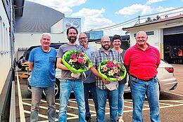 Flower ceremony at Meguin