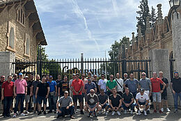 Our successful sales colleagues on tour in Barcelona