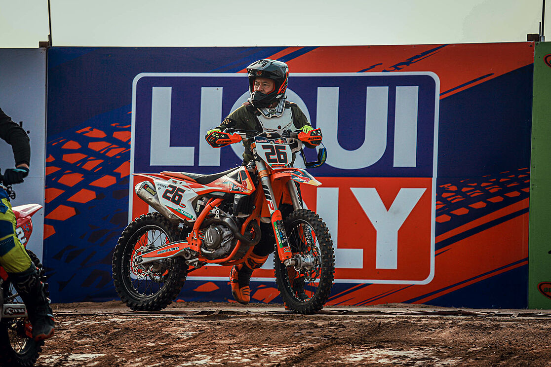 Brand power at motocross in Paraguay LIQUI MOLY