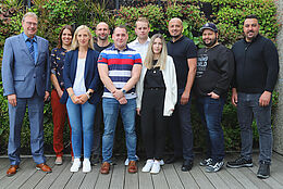 Our new colleagues in July