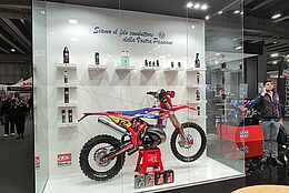 Our two-wheeler competence at the Motorbike fair in Verona