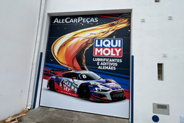 LIQUI MOLY decora novo armazém da AleCarPeças no Algarve