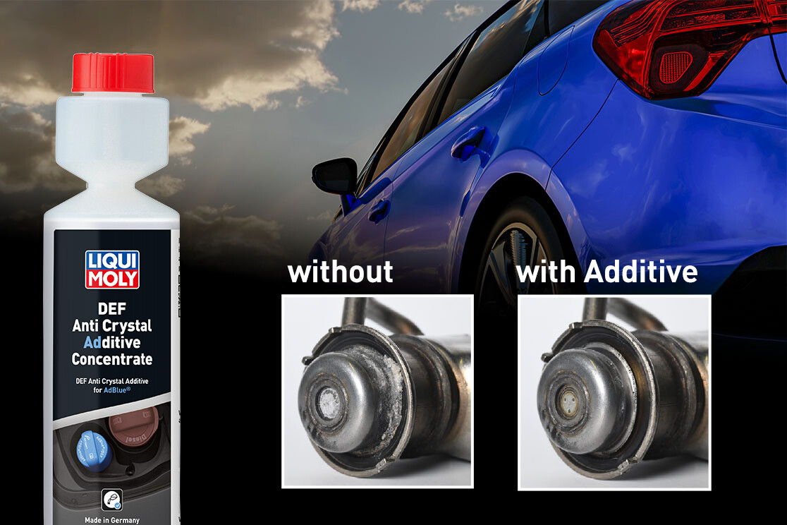 Simple and effective prevention of crystals in the SCR system