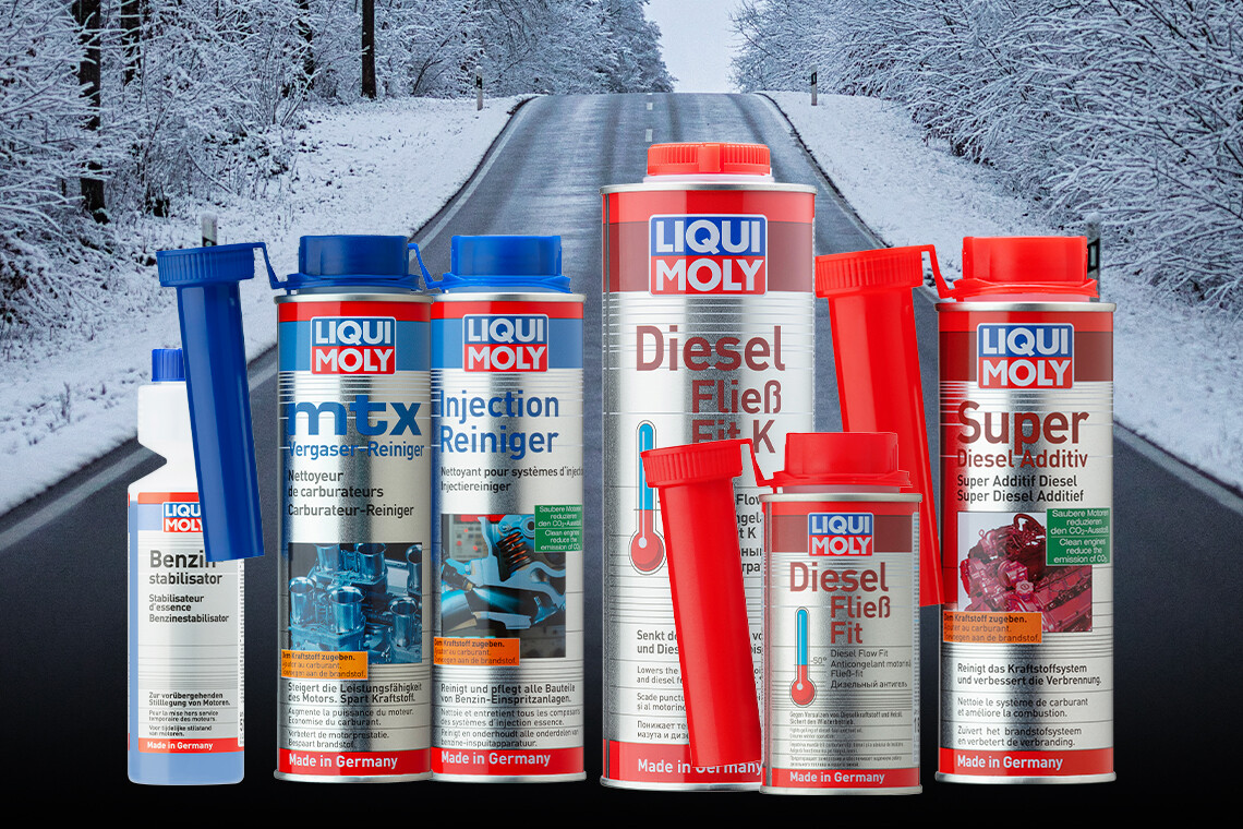 Additives for safe vehicle operation in winter