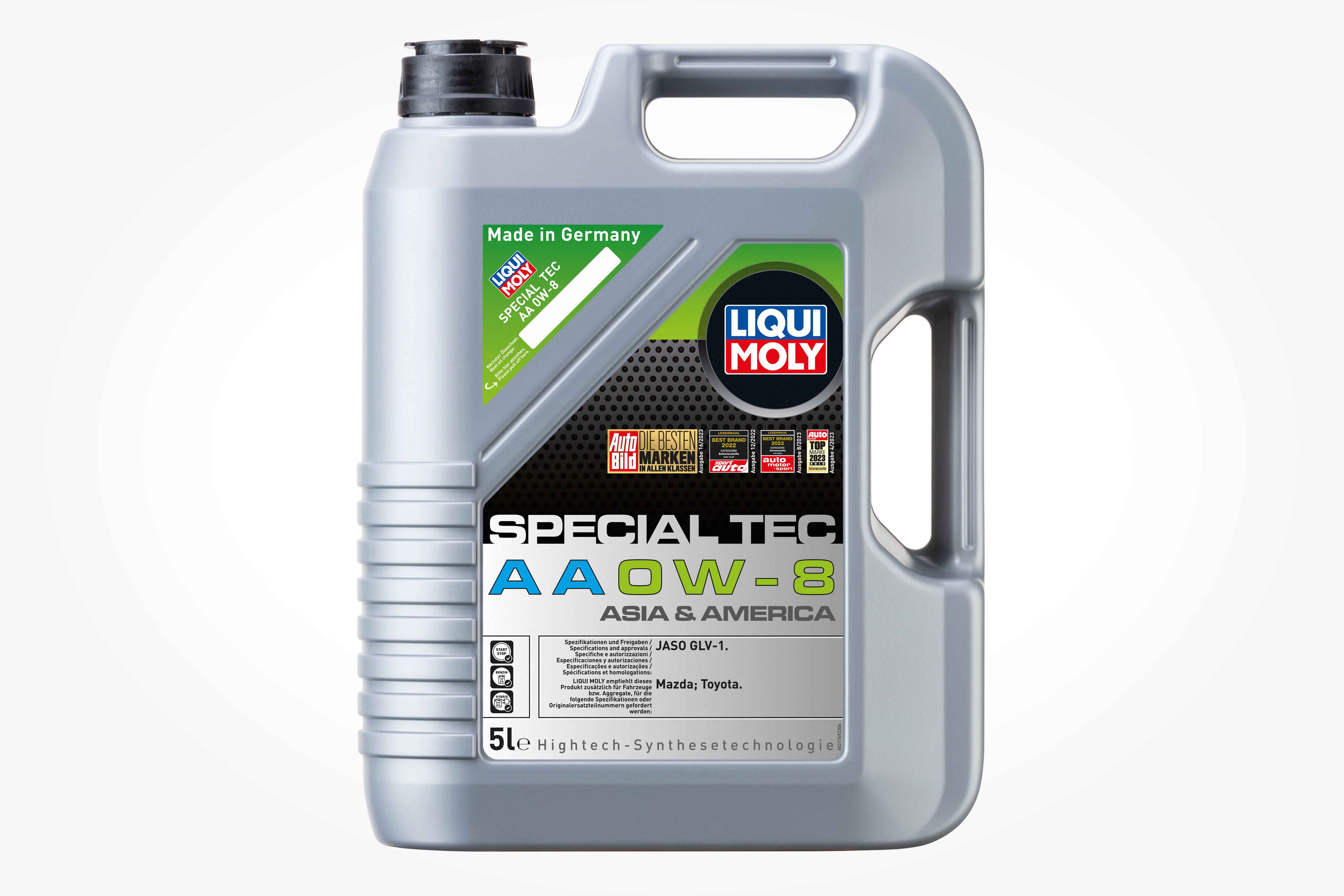 New motor oil for Mazda and Toyota models: LIQUI MOLY Special Tec AA 0W-8