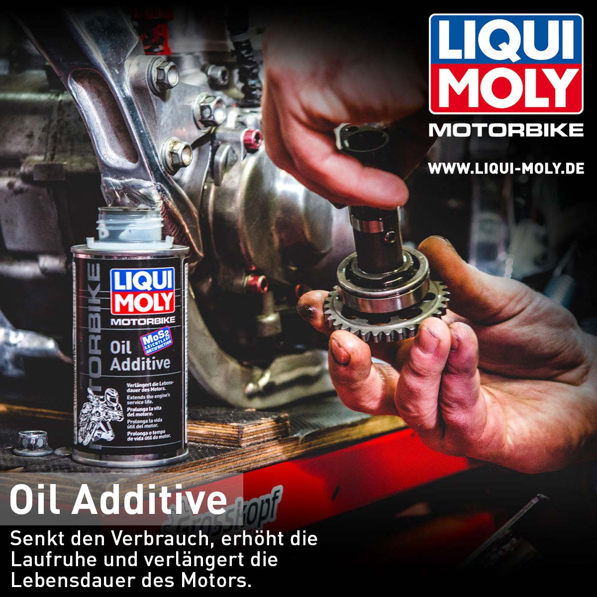 [Translate to Englisch:] LIQUI MOLY Oil Additive
