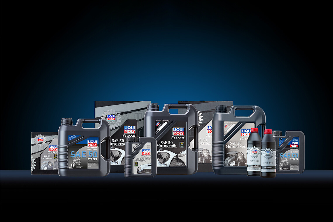 There are many practical products available to you from the LIQUI MOLY full range particularly for classic cars.