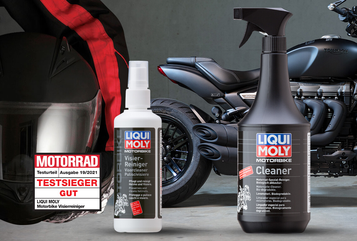 Excellent motorcycle care LIQUI MOLY