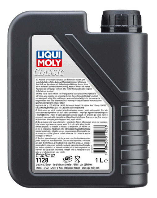 Classic Motoroil SAE 20W-50 HD