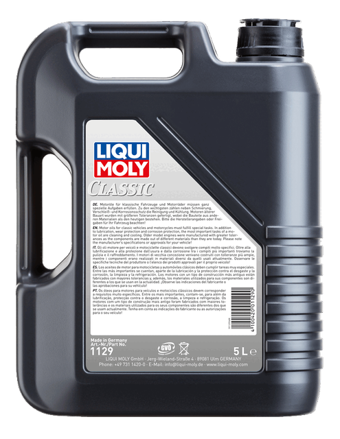 Classic Motorenöl SAE 20W-50 HD
