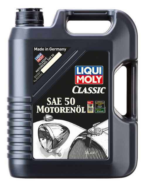 Klasiskā motoreļļa SAE 50