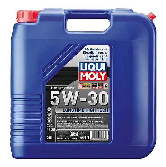 5W30 Longtime High-Tech Engine Oil (1 Liter) - Liqui Moly LM2038
