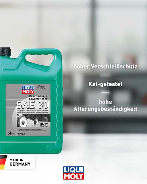 Rasenmäher-Öl SAE 30