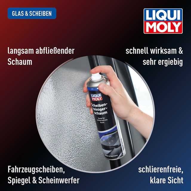 Scheibenreinigerschaum