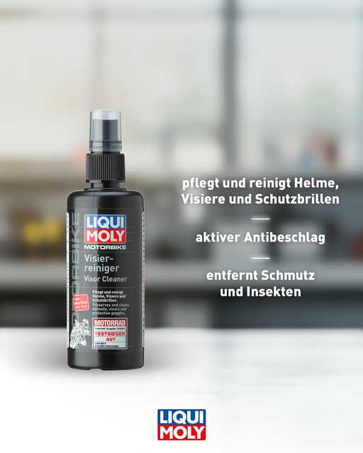 Motorbike Visierreiniger