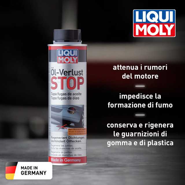 Stop perdite d’olio