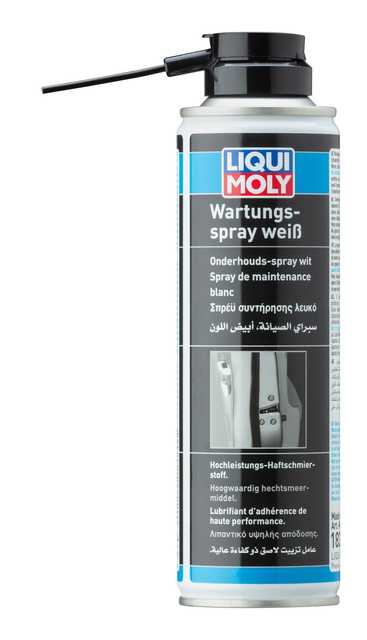 Spray de maintenance blanc