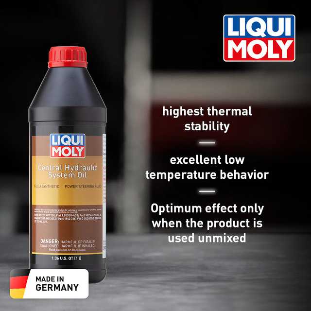 Central Hydraulic System Oil