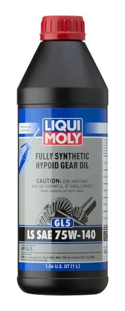 Fully Synthetic Hypoid Gear Oil (GL5) LS SAE 75W-140