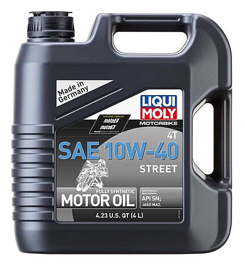 ACEITE RACING 4T 10W40 SYNTHESE TECHNOLOGIE STREET LIQUI MOLY