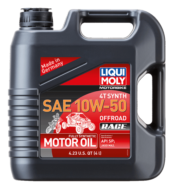 Motorbike 4T Synth SAE 10W-50 Offroad Race | LIQUI MOLY