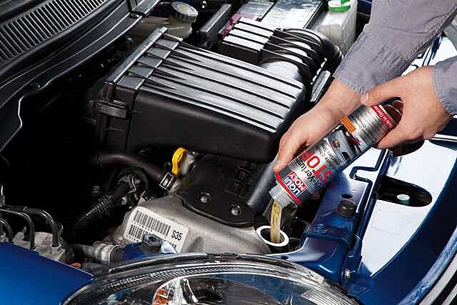 LIQUI MOLY TUNISIE - l'Anti-fuite d'huile de LIQUI MOLY régénère les joints  du moteur et empêche les fuites d'huile sous le véhicule. Il réduit aussi  les bruits du moteur et la consommation