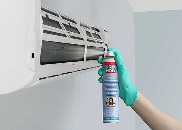 Limpieza de sistemas domésticos de aire acondicionado tipo split