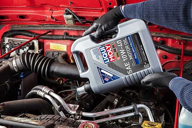Liqui Moly 10W40 Street Race Fully Synthetic Engine Oil (1 Litre) (LM053) &  Liqui Moly - LMSD Super Diesel Additive (200 ml)