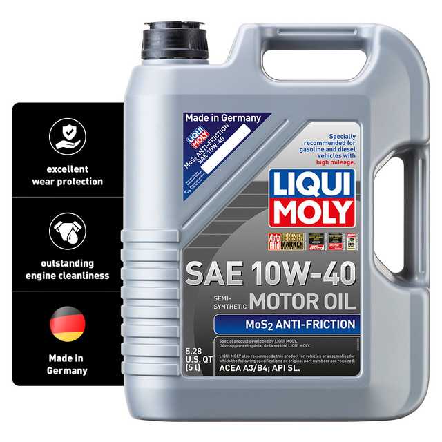 MoS2 Antifriction SAE 10W-40