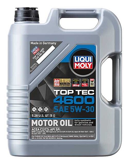 LIQUI MOLY 1L Top Tec 4600 5W-30 Motor Oil (20446) – MAPerformance