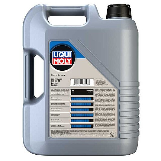 Top Tec 4600 SAE 5W-30 | LIQUI MOLY Top Tec 4600 SAE 5W-30 | LIQUI MOLY