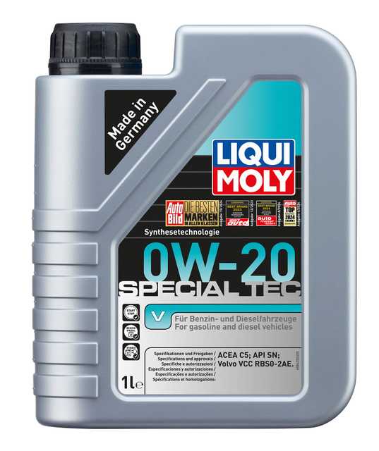 Special Tec V 0W-20 | スペシャルテックV 0W-20 | LIQUI MOLY