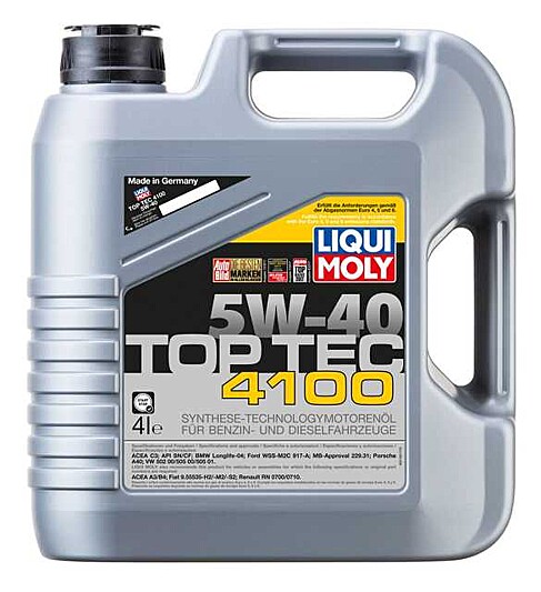 Liqui Moly Top Tec 4100 5W-40 Motoröl 5l - Motoröle für alle Fahrzeuge
