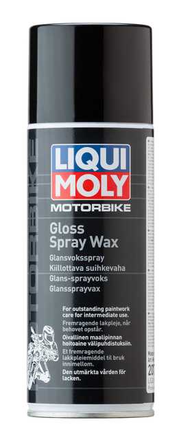 Motorbike Gloss Spray Wax | LIQUI MOLY Motorbike Gloss Spray Wax | LIQUI MOLY