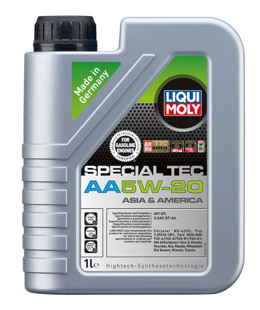 Special Tec AA 5W-20 | スペシャルテックAA 5W-20 | LIQUI MOLY