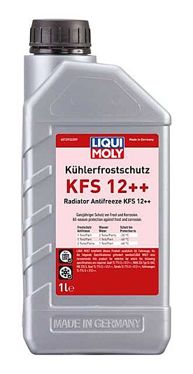 LIQUI MOLY KFS 17 antigelo GIALLO - liquido radiatore KFS17