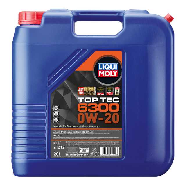 Top Tec 6300 0W-20 | トップテック6300 0W-20 | LIQUI MOLY