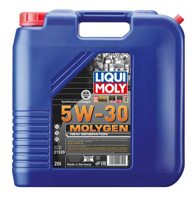 Molygen New Generation 5W-30 | モリジェンニュージェネレーション 5W-30 | LIQUI MOLY