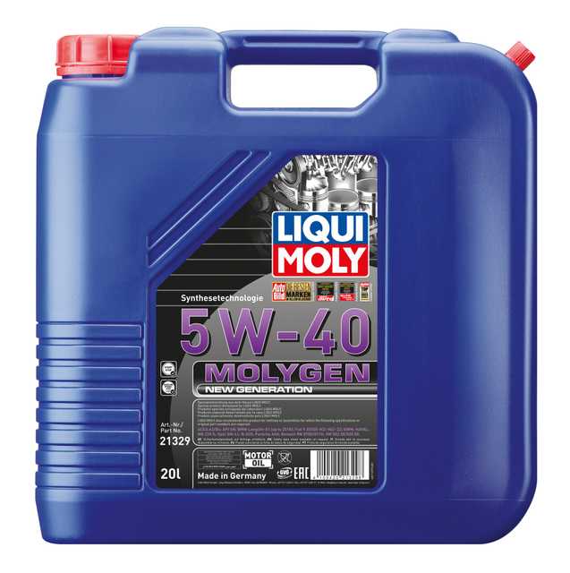 Molygen New Generation 5W-40 | LIQUI MOLY