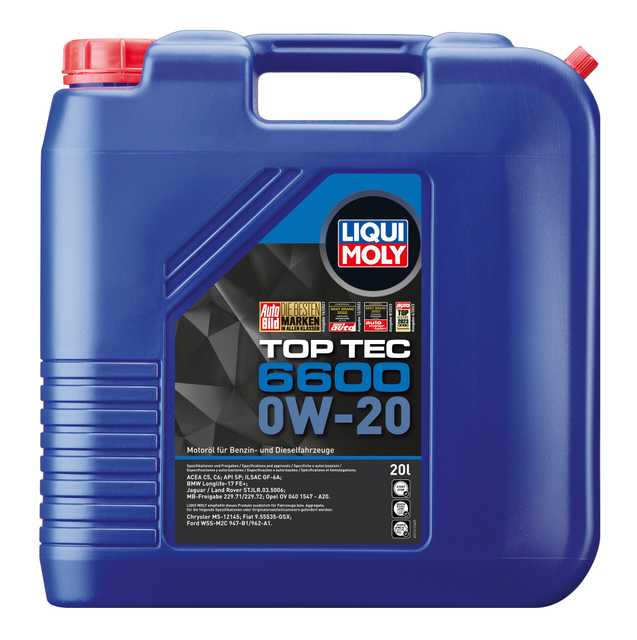 Top Tec 6600 0W-20 | トップテック6600 0W-20 | LIQUI MOLY