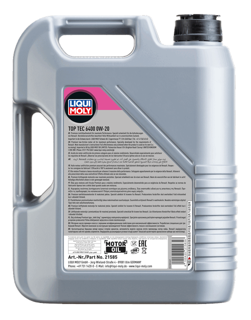 Top Tec 6400 0W-20
