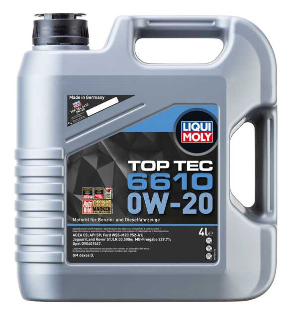 Top Tec 6610 0W-20