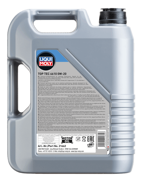 Top Tec 6610 0W-20